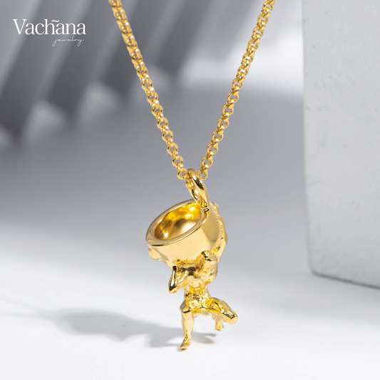 Khen-Khrok-Khuen-Phu-Khao Necklace (Gold Vermeil)