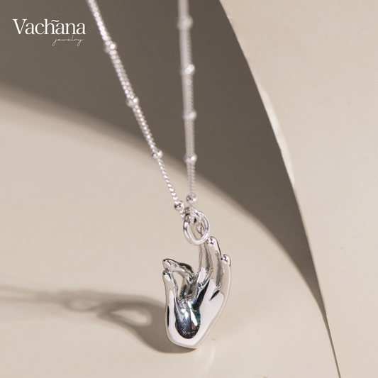 Jnana Mudra Necklace (Silver)