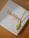 Standing Ganesha Necklace (Gold Vermeil)