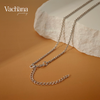 Jnana Mudra Necklace (Rhodium Silver)
