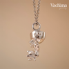 Khen-Khrok-Khuen-Phu-Khao Necklace (Rhodium Silver)