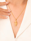 Standing Ganesha Necklace (Gold Vermeil)