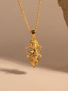Standing Ganesha Necklace (Gold Vermeil)
