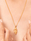 Standing Ganesha Necklace (Gold Vermeil)