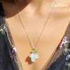 Sterling Silver 925 Lilly Of The Valley Necklace
