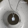 Simple White Lily of The Valley Jewelry