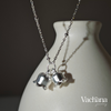 Sterling Silver 925 Lily Of The Valley Pendant Necklace