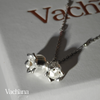 Sterling Silver 925 Lily Of The Valley Pendant Necklace
