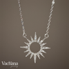 Sterling Silver 925 Sparkling Sunburst Jewelry