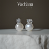 Sterling Silver Wedding Pearl Earrings
