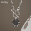 Sterling Silver 925 Believe In Yourself Toggle Necklace