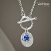 Sterling Silver 925 Believe In Yourself Toggle Necklace
