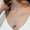 Elephant Pendant 925 Sterling Silver Necklace