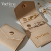 Compact Velvet Envelope Jewelry Pouch