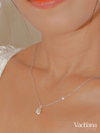 Vachana - Sterling Silver Lilly of the Valley Necklace
