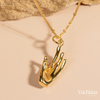 Jnana Mudra Necklace (Gold Vermeil)