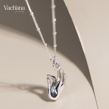 Jnana Mudra Necklace (Silver)