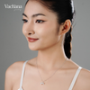 Sterling Silver 925 Lily Of The Valley Pendant Necklace