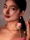 Simple White Lily of The Valley Jewelry