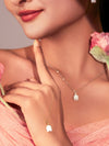 Simple White Lily of The Valley Jewelry