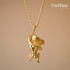 Khen-Khrok-Khuen-Phu-Khao Necklace (Gold Vermeil)
