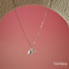 Sterling Silver 925 Lily Of The Valley Pendant Necklace