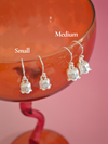 Vachana - Sterling Silver Lilly of the Valley Dangle Earrings