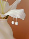 Vachana - Lily of The Valley Sterling Silver Dangle Earrings