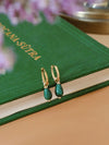 Malachite Drop of Stillness Earrings