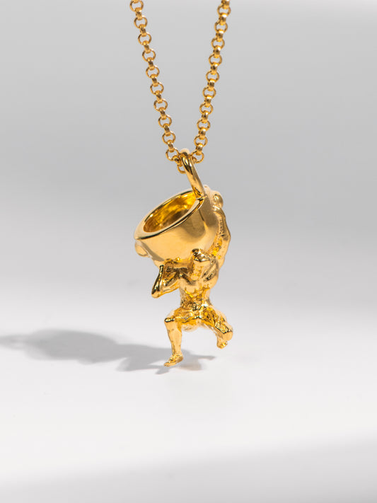 Khen-Khrok-Khuen-Phu-Khao Necklace (Gold Vermeil)