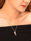 Khen-Khrok-Khuen-Phu-Khao Necklace (Rhodium Silver)
