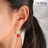 Lilly Of The Valley Sterling Silver 925 Dangle Earrings