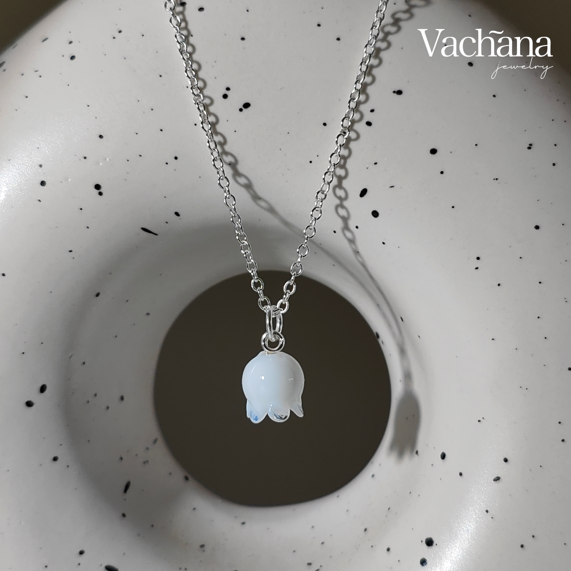 Simple White Lily of The Valley Jewelry