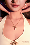 Natural Freshwater Pearl T Bar Clasp Necklace