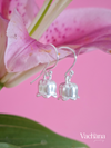 Vachana - Sterling Silver Lilly of the Valley Dangle Earrings