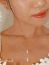Vachana - Sterling Silver Lilly of the Valley Necklace