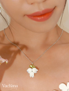 Sterling Silver 925 Lilly Of The Valley Necklace