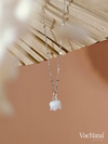 Vachana - Shell Lily Sterling Silver Necklace