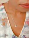 Vachana - Shell Lily Sterling Silver Necklace