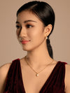 Set of Pearl Embrace Earrings & Necklace