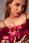 Vachana - Red Agate Faceted Pomegranate Seed Necklace and Earrings Sets